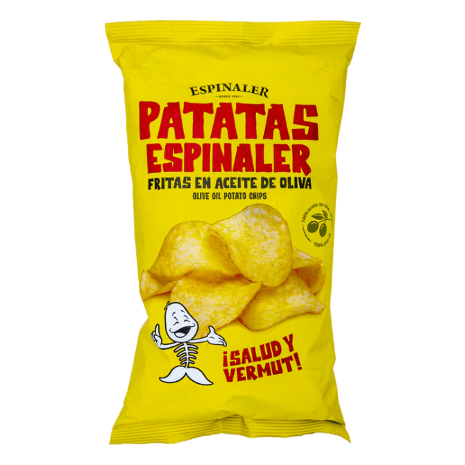 Spanish olive oil potato chips