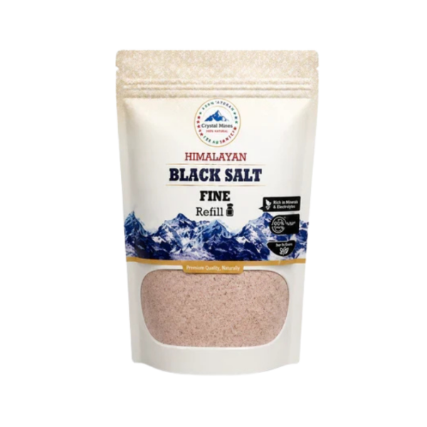 Crystal Mines Himalayan fine black salt