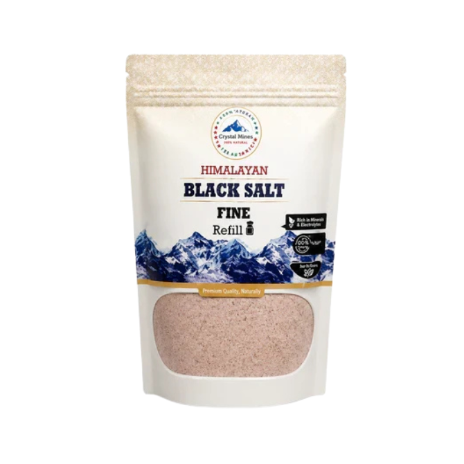 Crystal Mines Himalayan fine black salt