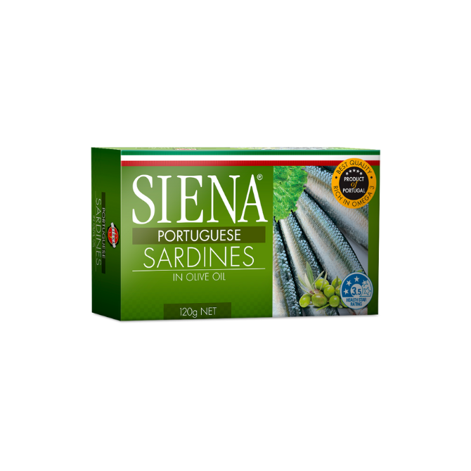 Siena Atlantic sardines in olive oil