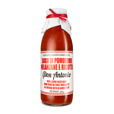 Don Antonio eggplant & Ricotta pasta sauce - Royal Nut Company