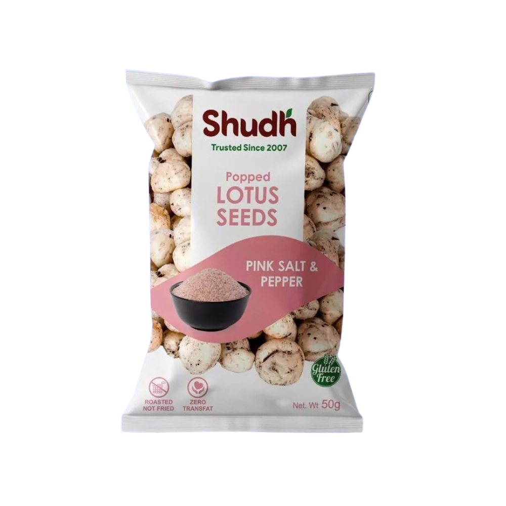 Lotus popped seeds pink salt & pepper