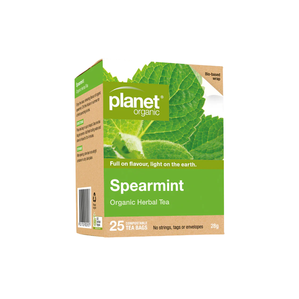 Planet Organic spearmint tea