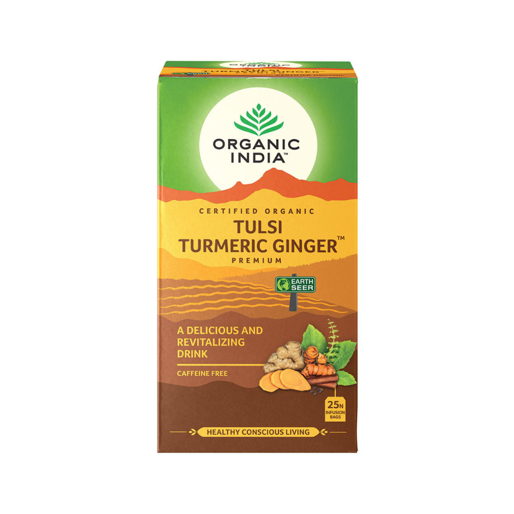 Organic india tulsi turmeric ginger