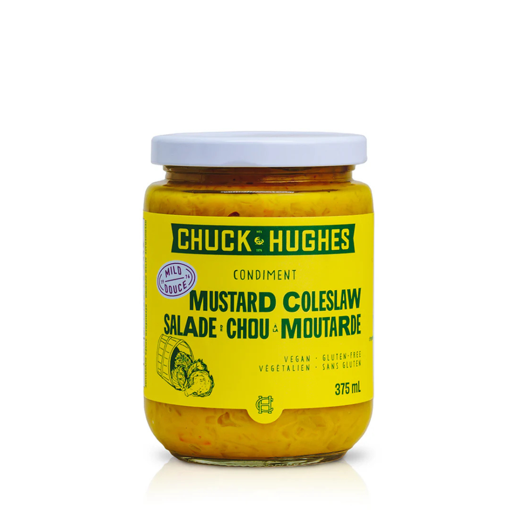 Chuck & Hughes mustard coleslaw