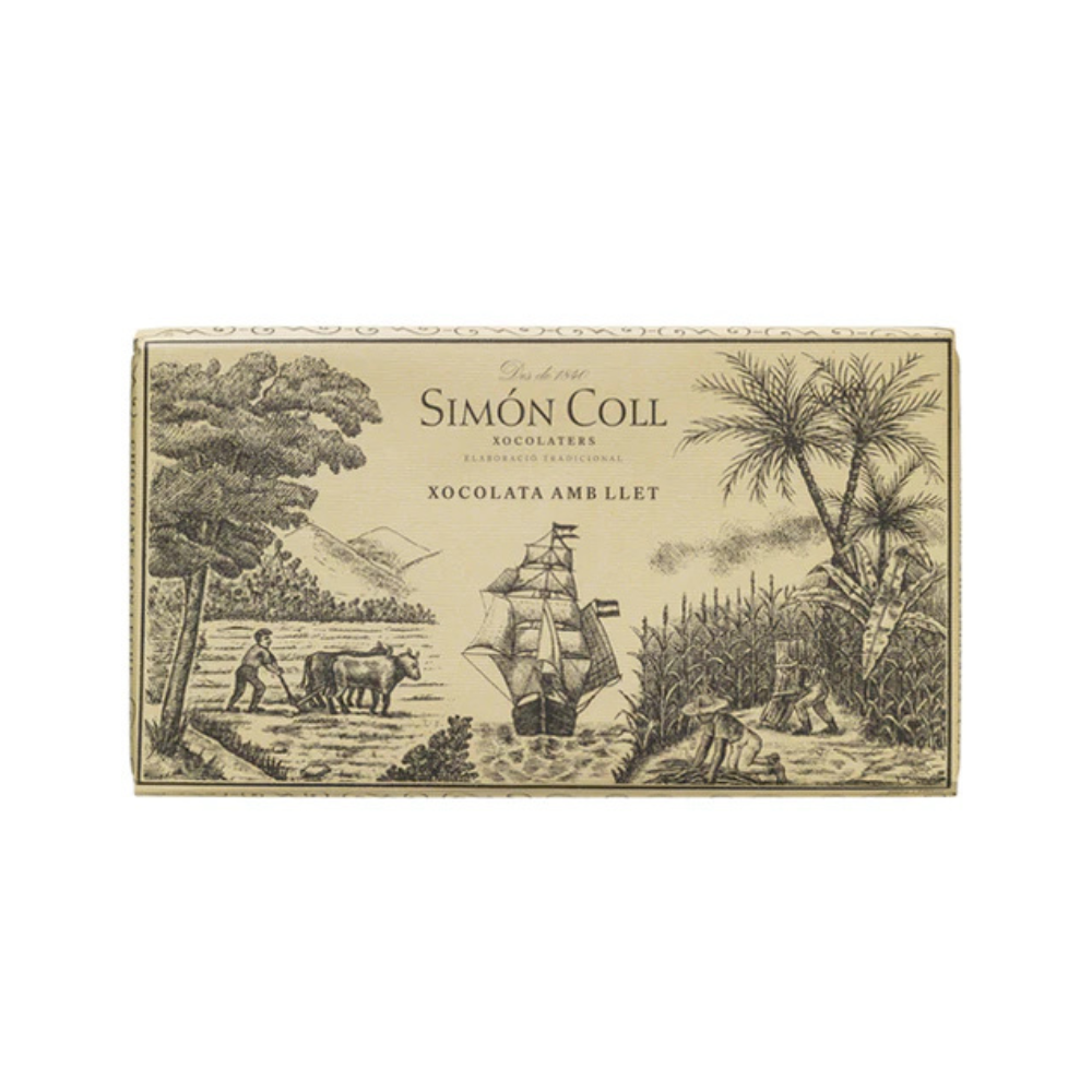 Simon coll milk chocolate bar