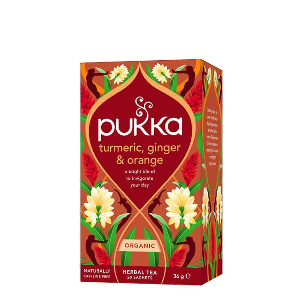 Pukka turmeric, ginger & orange
