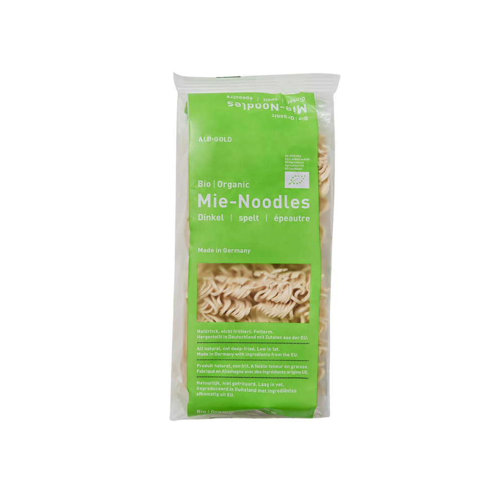 Organic spelt mie-noodles
