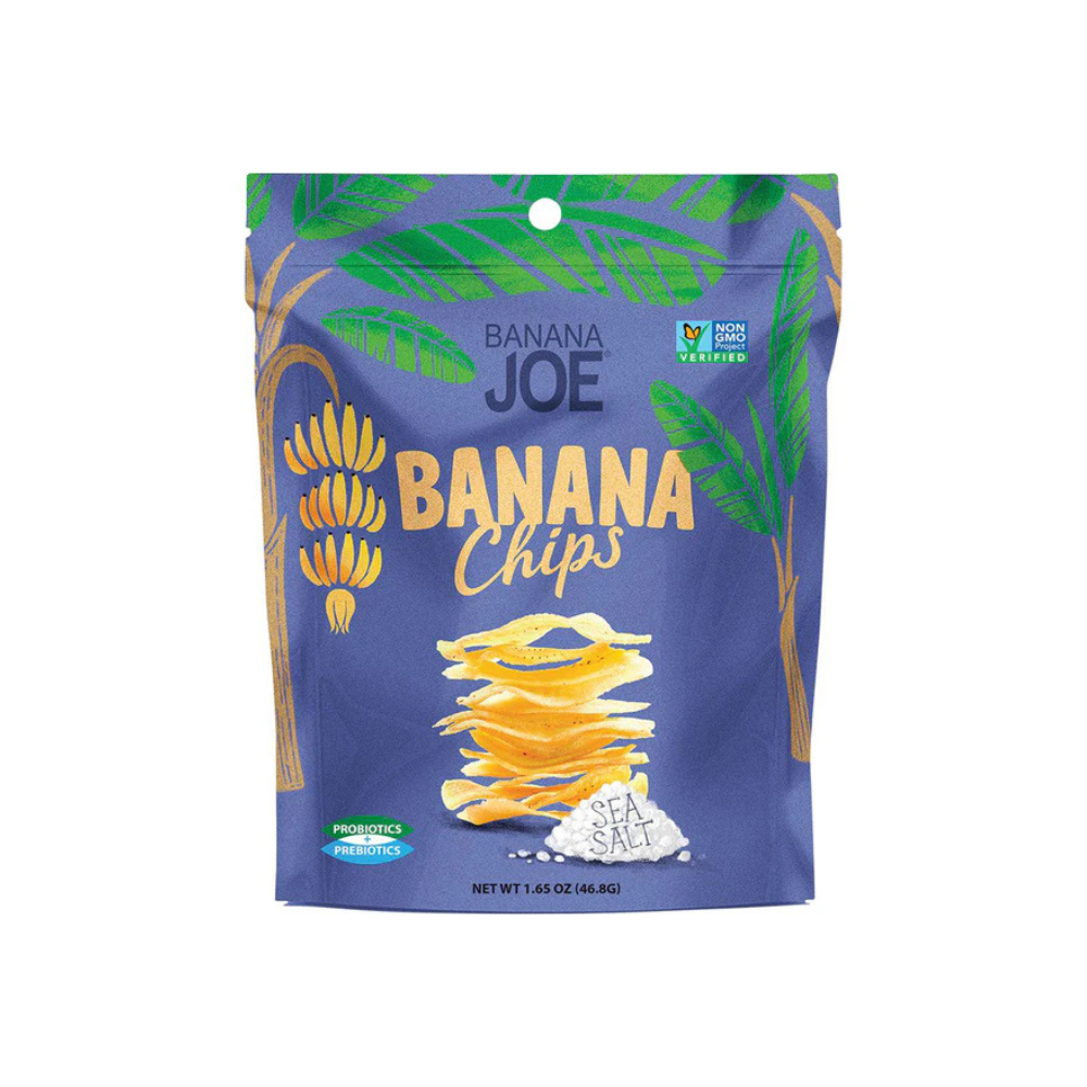 Banana Joe's sea salt banana chips