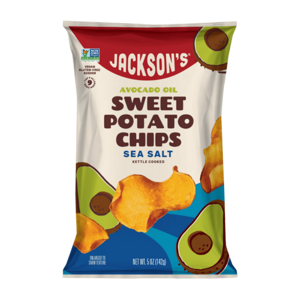 Jackson's sweet potato sea salt chips