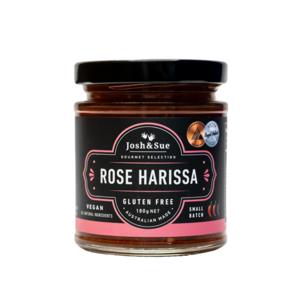 Josh & Sue gluten free rose harissa sauce