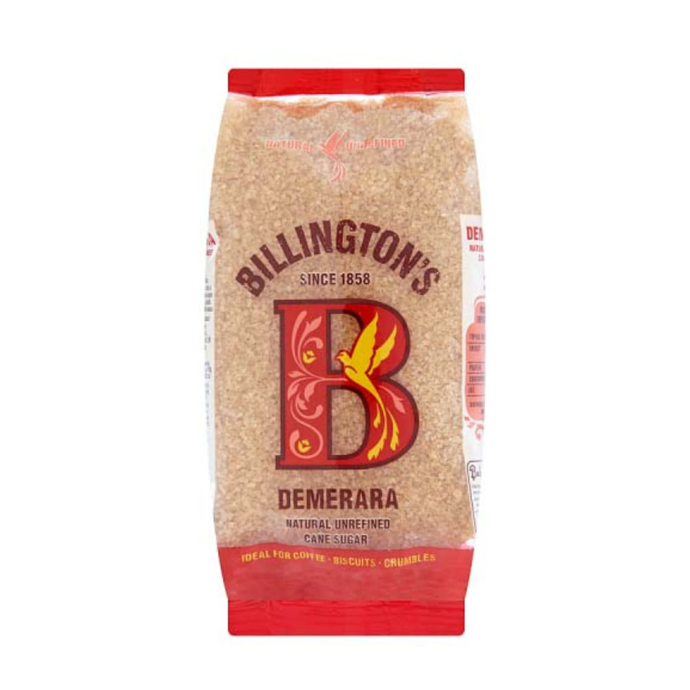 Billington's demerara natural cane sugar