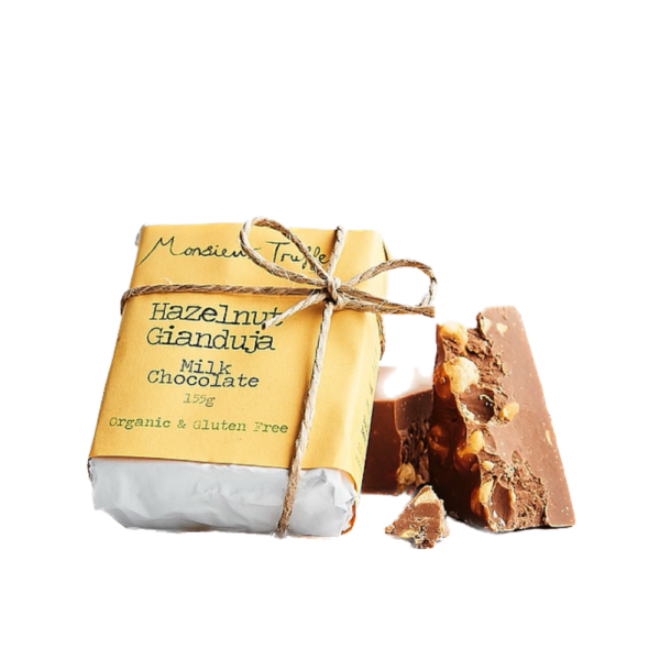 monsieur truffle milk chocolate hazelnut gianduja