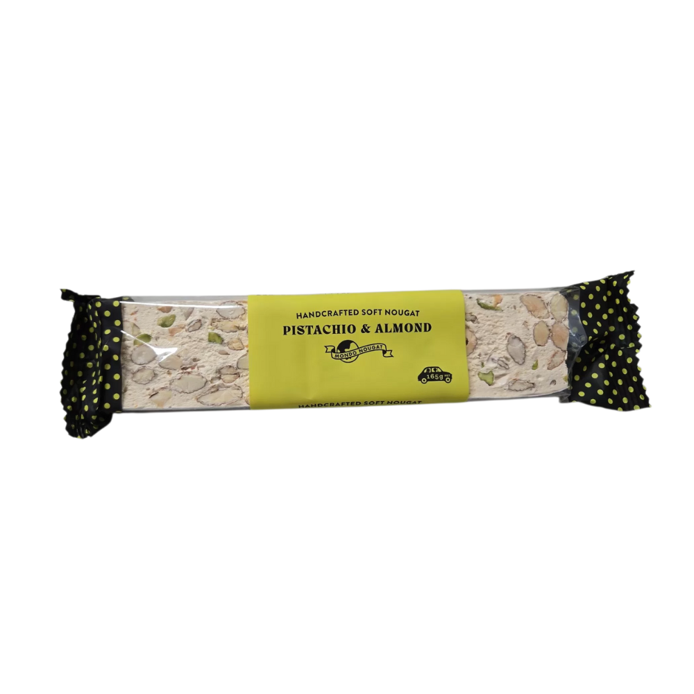 Mondo Nougat pistachio & almond soft nougat