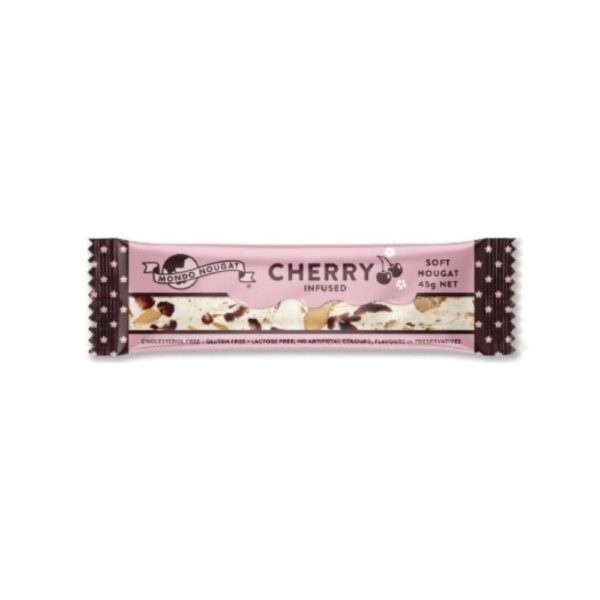 Mondo Nougat cherry infused soft nougat