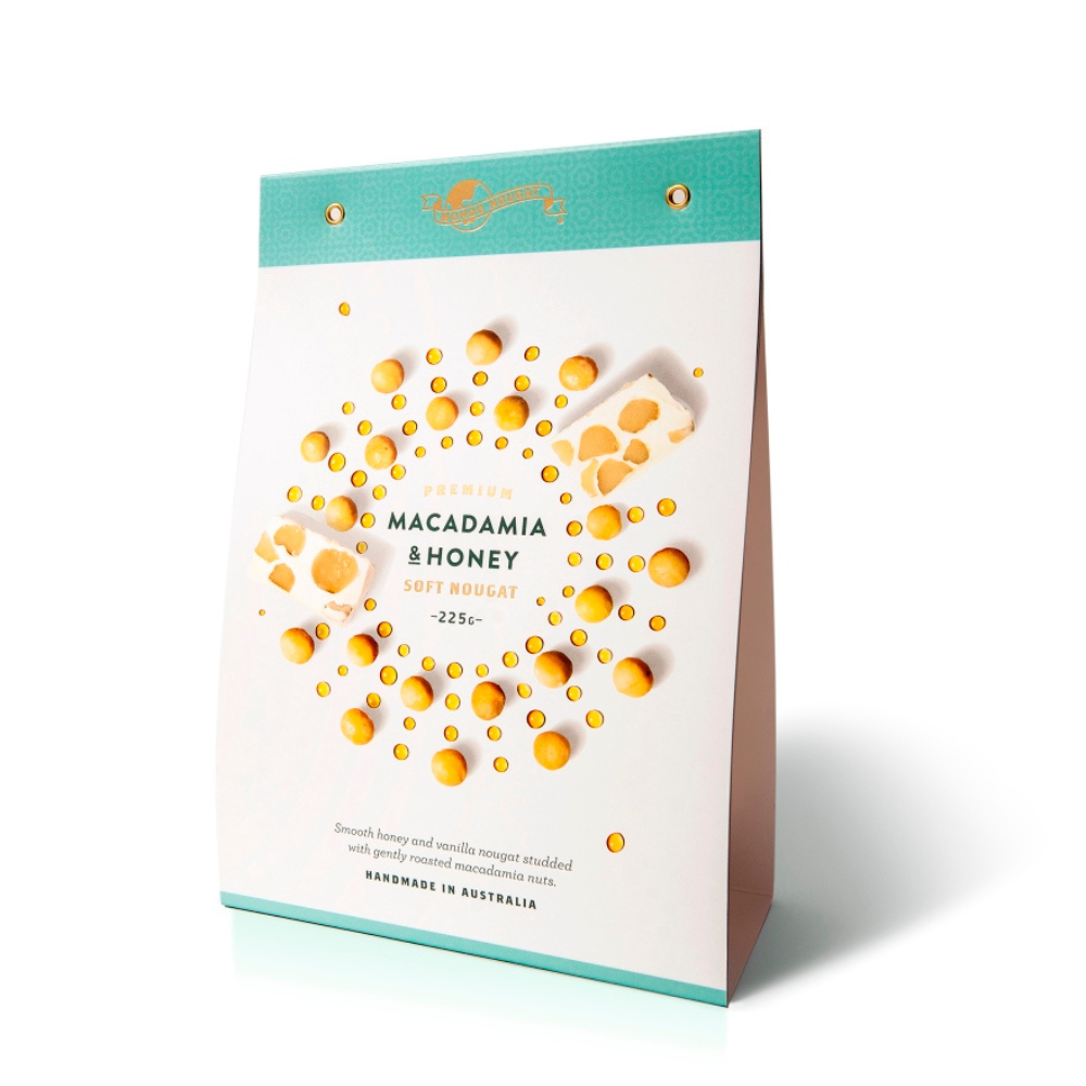 Mondo Nougat macadamia & honey soft nougat
