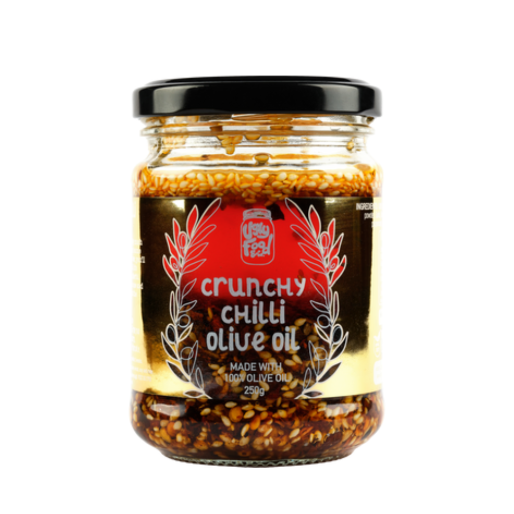 Ugly Food crunchy chilli olive oil