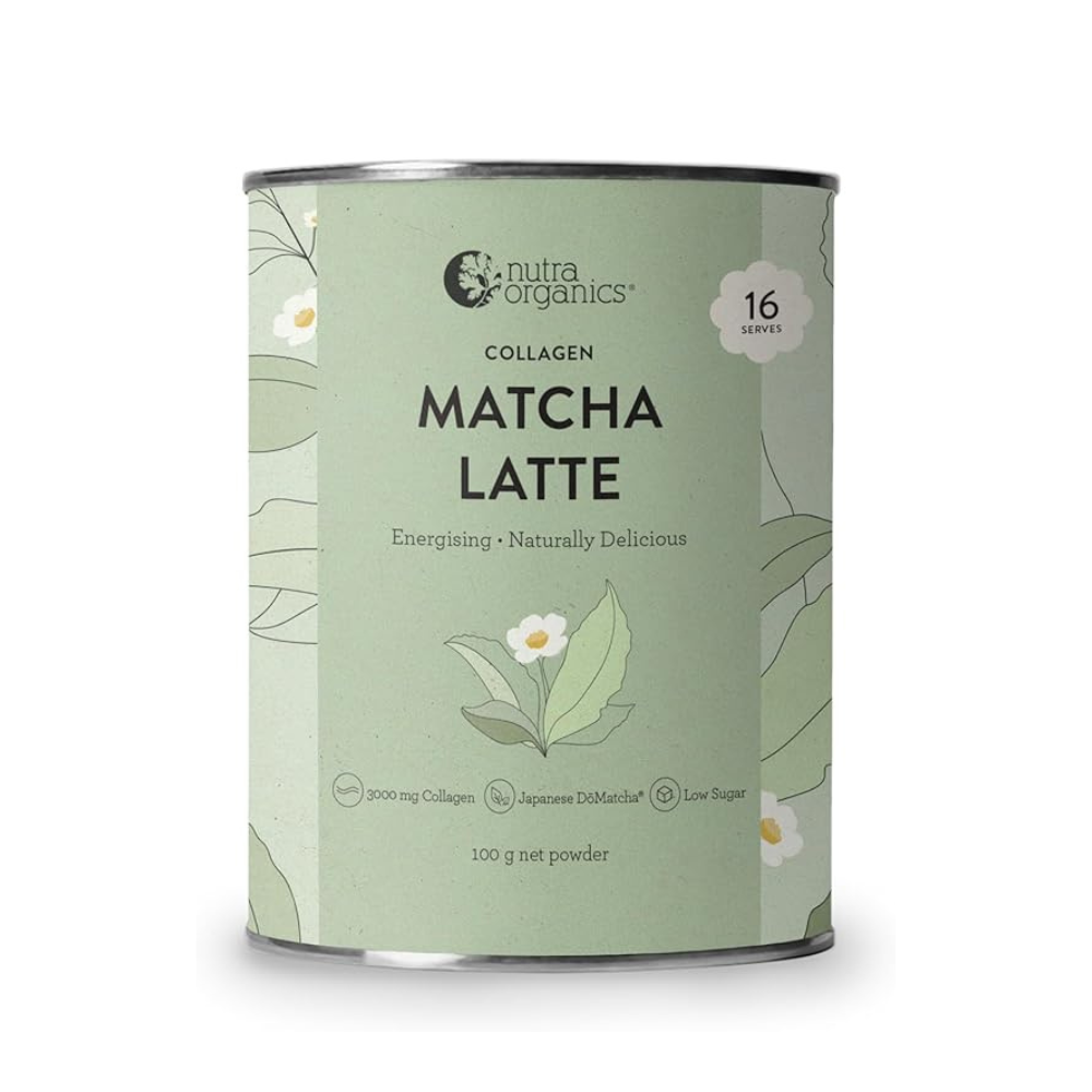 Nutra Organics matcha latte