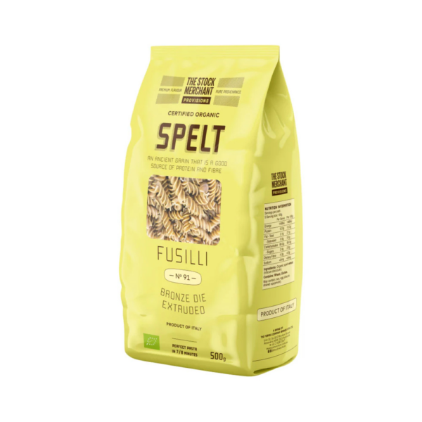 The Stock Merchant organic spelt fusilli