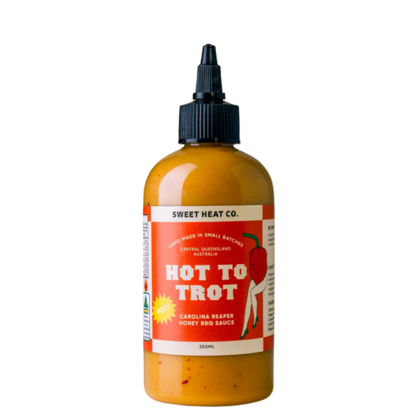 Sweet heat Co. Hot to trot honey BBQ sauce