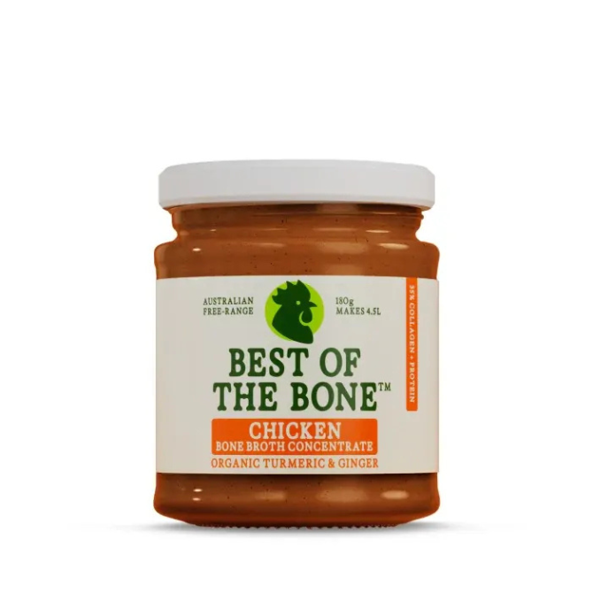 Bets of the Bone turmeric & ginger chicken bone broth concentrate