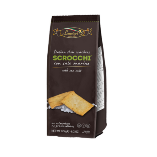 Laurieri scrocchi with sea salt