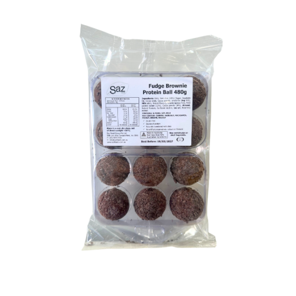 Fudge brownie protein balls