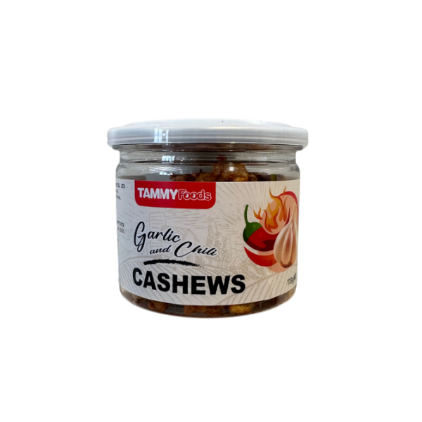 Tammy Foods garlic and chilli cashews