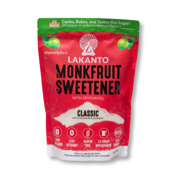 Lakanto classic monkfruit sweetener with erythitol