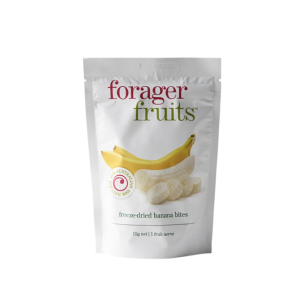 Forager freeze dried banana bites