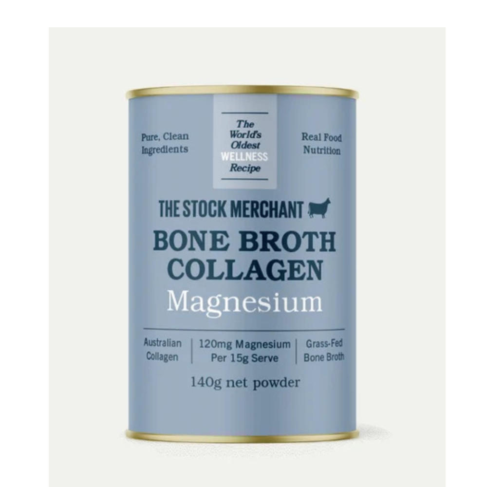 The Stock Merchant bone broth collage magnesium