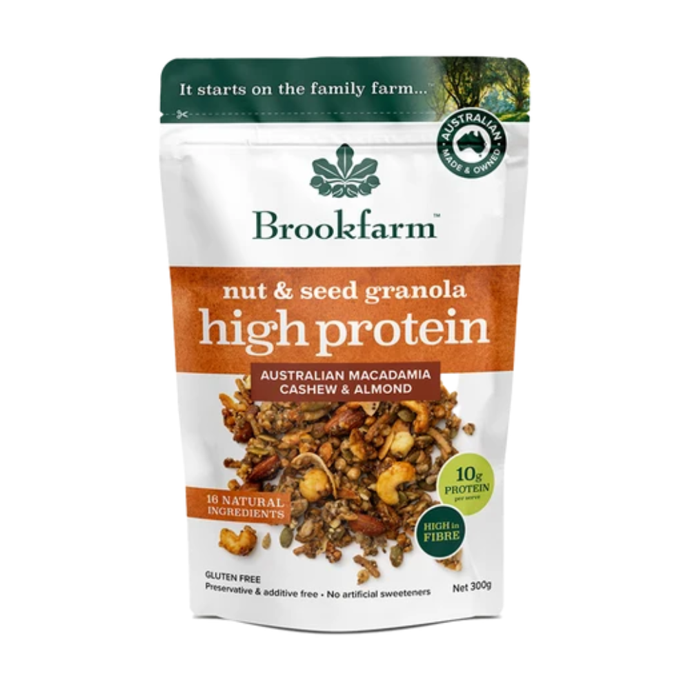 Brookfarm Nut & seed granola high protein