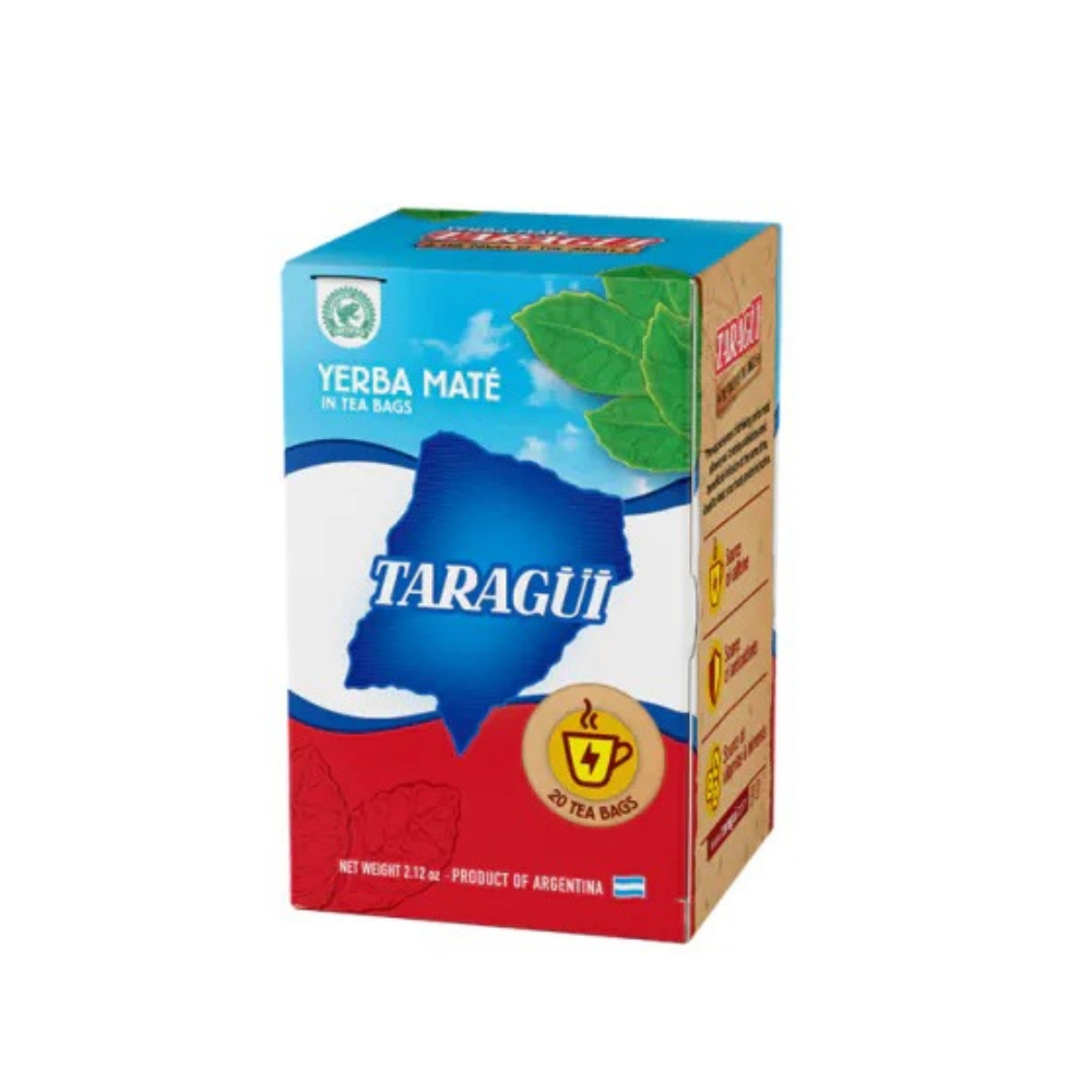 Taragui yerba mate in tea bags